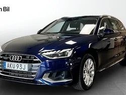 Navarrablå metallic Begagnad 2021 Audi A4 Advanced Plus Kombi | 309 000 kr (Marknadspris)