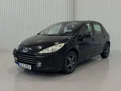 Svart Begagnad 2007 Peugeot 307 Halvkombi | 39 900 kr (Dyr)