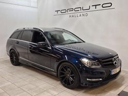 Mörkblå (blå) Begagnad 2013 Mercedes C220 AMG Kombi | 139 800 kr (Lite dyr)