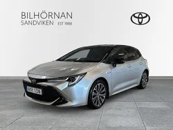 Silver Begagnad 2019 Toyota Corolla Hybrid Style Halvkombi | 234 900 kr