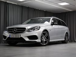 Silver Begagnad 2015 Mercedes E220 AMG Kombi | 269 000 kr (Dyr)