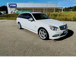 Vit Begagnad 2010 Mercedes C220 Avantgarde Kombi | 80 000 kr (Marknadspris)