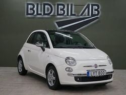 Vit Begagnad 2011 Fiat 500 Lounge Halvkombi | 64 900 kr (Marknadspris)