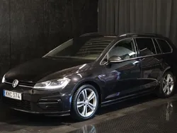 Svart Begagnad 2018 VW Golf VII GT Kombi | 149 500 kr (Marknadspris)