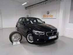 Svart Begagnad 2015 BMW 118 Sport Line Halvkombi | 179 900 kr (Marknadspris)
