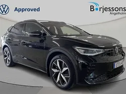 Svart Begagnad 2022 VW ID.4 GTX SUV | 379 000 kr (Bra pris)
