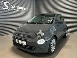 Grå Begagnad 2019 Fiat 500 Lounge Halvkombi | 99 500 kr (Marknadspris)