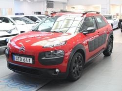 Röd Begagnad 2015 Citroën C4 Cactus PureTech Halvkombi | 74 900 kr (Bra pris)