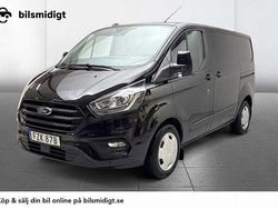 Svart Begagnad 2022 Ford Transit Custom Van | 259 900 kr (Marknadspris)