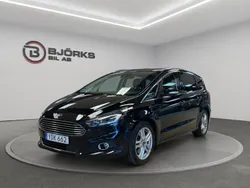 Svart Begagnad 2016 Ford S-MAX Business Edition Minibuss | 158 500 kr (Marknadspris)