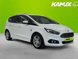 Vit Begagnad 2016 Ford S-MAX Business Edition Minibuss | 198 800 kr (Marknadspris)