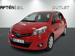 Röd Begagnad 2012 Toyota Yaris Active Halvkombi | 89 800 kr (Marknadspris)