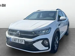 Vit Begagnad 2022 VW Taigo R-line SUV | 249 900 kr (Marknadspris)