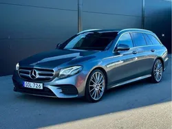 Grå Begagnad 2018 Mercedes E350 AMG line Kombi | 369 000 kr (Bra pris)