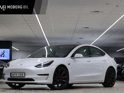 Vit Begagnad 2019 Tesla Model 3 Performance Sedan | 264 900 kr (Marknadspris)