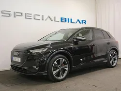 Svart Begagnad 2022 Audi Q4 e-tron S-Line SUV | 349 000 kr