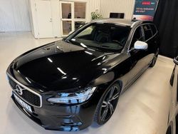 Svart Begagnad 2018 Volvo V90 R-Design Kombi | 349 900 kr