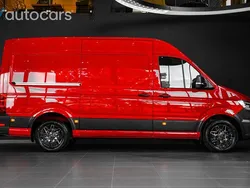 Röd Begagnad 2019 VW Crafter SE Van | 398 000 kr (Superpris)