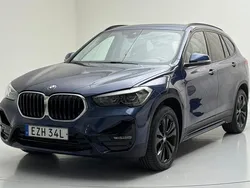 Blå Begagnad 2021 BMW X1 Sport Line SUV | 289 900 kr (Bra pris)