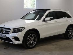 Vit Begagnad 2018 Mercedes GLC220 AMG SUV | 274 900 kr (Marknadspris)