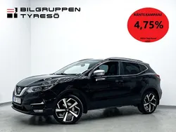 Svart Begagnad 2018 Nissan Qashqai 360º SUV | 168 900 kr (Marknadspris)