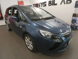 Silver (blå) Begagnad 2015 Opel Zafira Tourer Enjoy Minibuss | 54 900 kr (Superpris)