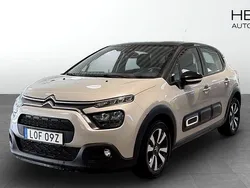 Grå (brown) Begagnad 2021 Citroën C3 Halvkombi | 139 000 kr (Bra pris)
