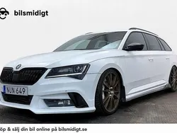 Vit Begagnad 2016 Skoda Superb RS Kombi | 315 900 kr (Dyr)