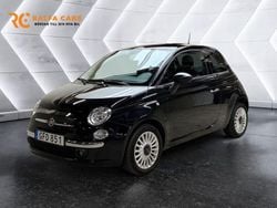 Svart Begagnad 2014 Fiat 500 Lounge Halvkombi | 69 000 kr (Marknadspris)