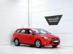 Röd Begagnad 2013 Ford Focus Titanium Kombi | 79 900 kr (Marknadspris)