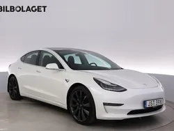 Vit Begagnad 2020 Tesla Model 3 Long Range Sedan | 249 800 kr (Superpris)