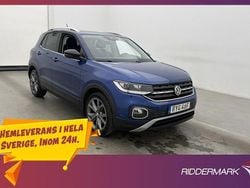 Blå Begagnad 2019 VW T-Cross SUV | 194 700 kr (Marknadspris)