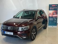 Mörkröd (mörkbrun) Begagnad 2018 VW Tiguan GT SUV | 219 800 kr (Bra pris)