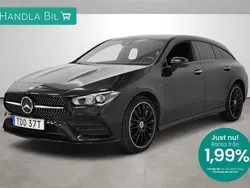 Svart Begagnad 2021 Mercedes CLA250e AMG Sedan | 289 900 kr (Superpris)