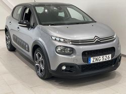 Grå Begagnad 2020 Citroën C3 PureTech Halvkombi | 139 900 kr (Marknadspris)