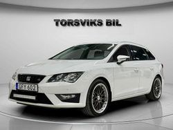Vit Begagnad 2015 Seat Leon ST FR Kombi | 129 900 kr (Marknadspris)