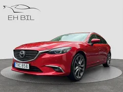 Röd Begagnad 2015 Mazda 6 Kombi | 124 900 kr (Marknadspris)