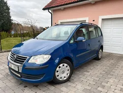 Blå Begagnad 2008 VW Touran Minibuss | 49 999 kr (Lite dyr)