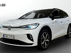 Vit (glacier white metallic bl) Begagnad 2023 VW ID.4 GTX SUV | 474 900 kr (Marknadspris)