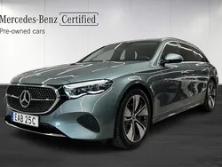 Grönmetallic Begagnad 2023 Mercedes E300 Kombi | 629 000 kr (Marknadspris)