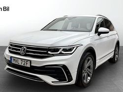 Pure white Begagnad 2021 VW Tiguan R-line SUV | 329 900 kr (Dyr)