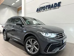 Grå Begagnad 2021 VW Tiguan R-line SUV | 389 000 kr (Dyr)