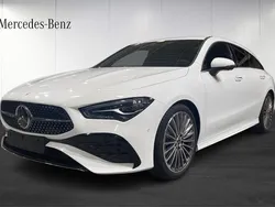 Vit Ny 2025 Mercedes CLA200 AMG Line Premium Kombi | 466 800 kr (Marknadspris)