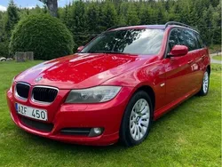 Röd Begagnad 2009 BMW 320 Comfort Edition Kombi | 42 000 kr (Bra pris)