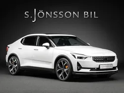 Vit Begagnad 2020 Polestar 2 Performance Sedan | 369 000 kr (Marknadspris)