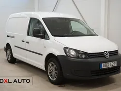 Vit Begagnad 2015 VW Caddy Maxi Minibuss | 99 900 kr (Marknadspris)