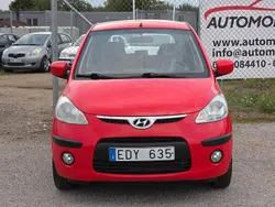 Röd Begagnad 2009 Hyundai i10 Halvkombi | 30 900 kr (Marknadspris)