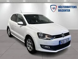 Vit Begagnad 2013 VW Polo Halvkombi | 69 900 kr (Marknadspris)