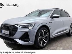 Silver Begagnad 2021 Audi e-tron S-Line SUV | 399 800 kr (Bra pris)