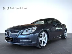 Mörkgrå Begagnad 2011 Mercedes SLK200 Cab | 214 900 kr (Marknadspris)